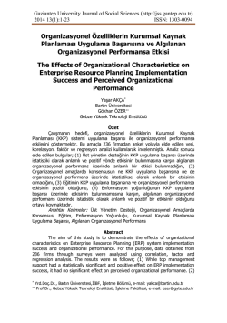 OKU - Prof. Dr. G&ouml;khan &Ouml;ZER