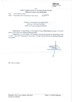 Kırgızistan 2014 Uluslararası Tarım Fuarı