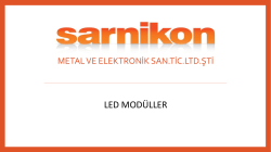 Sarnikon LED ve LED Mod&uuml;ller