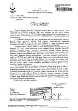 "DYı &pound; - Van Halk Sağlığı M&uuml;d&uuml;rl&uuml;ğ&uuml;