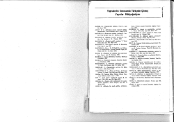 Yapısalcılık Konusunda Türkçede Çıkmış Yayınlar