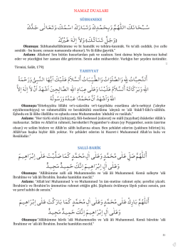 namaz duaları
