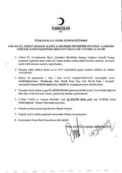 türkkızilay! - Ankara Ticaret Odası