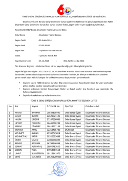 Lütfen Tıklayın - Diyarbakır Ticaret Borsası