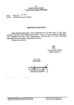 komisyon kararları i&ccedil;in tıklayınız