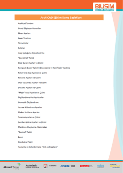 Eğitim İ&ccedil;eriğini İndir