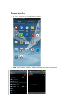Android Ayarları