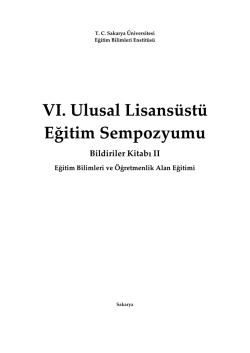 Bildiriler Kitab II