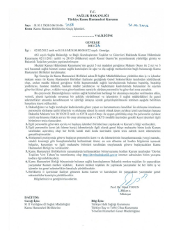 A&ccedil; - T&uuml;rkiye Kamu Hastaneleri Kurumu