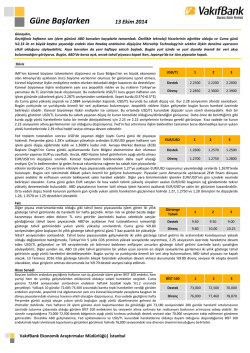 G&uuml;ne Başlarken