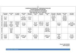 m&uuml;hendislik fak&uuml;ltesi jeofizik m&uuml;hendisliği b&ouml;l&uuml;m&uuml; 2014-2015