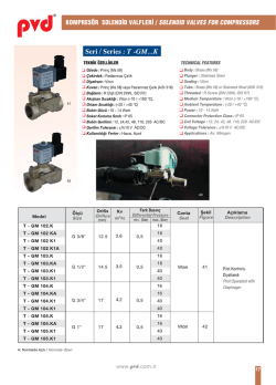 kompres&ouml;r solenoid valflebi / sulenuıd v&aring;l ves fur uumpressubs