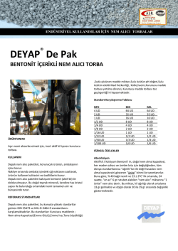 Ürün Bilgi Formu Görüntüle