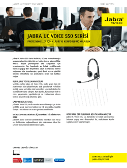 jabra uc voıce 550 serisi