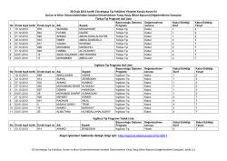 ikinci başvuru - İ.&Uuml;. Cerrahpaşa Tıp Fak&uuml;ltesi