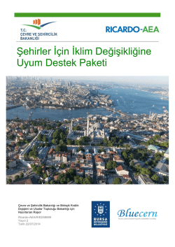 Şehirler İ&ccedil;in İklim Değişikliğine Uyum Destek Paketi