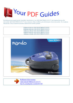 Kullanma talimati AEG