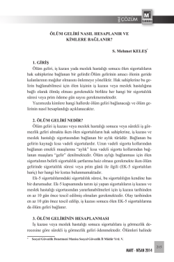 Sosyal G&uuml;venlik Denetmeni Manisa Sosyal G&uuml;venlik İl M&uuml;d&uuml;r Yrd