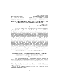 15, Sayı: 4, Yıl: 2013, Sayfa:571-587 ISSN: 1302-3284
