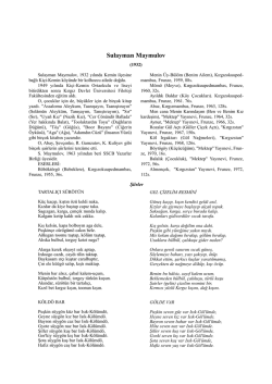 Sulayman Maymulov - e