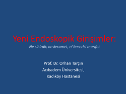 Prof. Dr. Orhan Tarçın