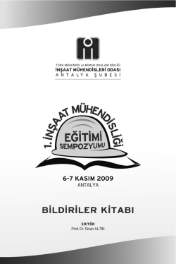 İ&ccedil; Kapak, K&uuml;nye, Sempozyum Kurulları