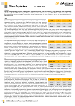 G&uuml;ne Başlarken