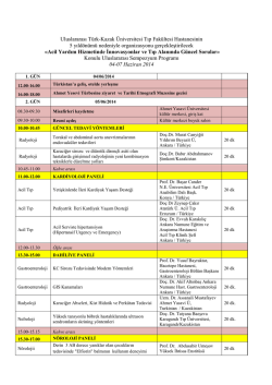 Bilimsel Program