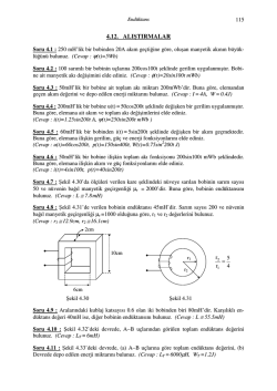 4.12. alıştırmalar
