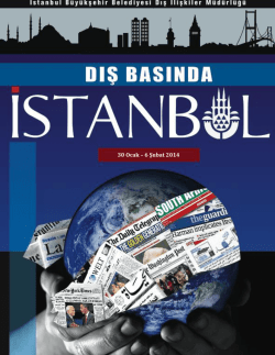 Dış Basında İstanbul - İstanbul B&uuml;y&uuml;kşehir Belediyesi