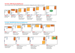 Tek Katlı, KARE Boyutlu (Balkonsuz) Tek Katlı, DİKD&Ouml;RTGEN