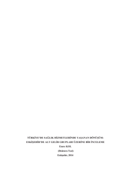 Tez Metni(PDF) - Anadolu &Uuml;niversitesi K&uuml;t&uuml;phanesi