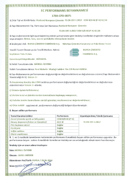 ğ] EC PERFORMANS BEYANNAIVIESI gi liği] P]