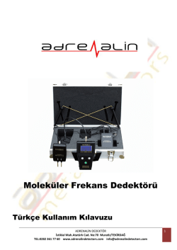 Molek&uuml;ler Frekans Dedekt&ouml;r&uuml;