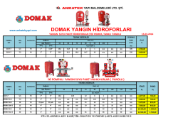 Ürün Fiyat Listesini görmek için tıklayınız.