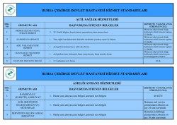 bursa &ccedil;ekirge devlet hastanesi hizmet standartları bursa &ccedil;ekirge