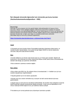 İleri d&uuml;zeyde &uuml;niversite &ouml;ğrencileri i&ccedil;in &uuml;niversite yaz kursu