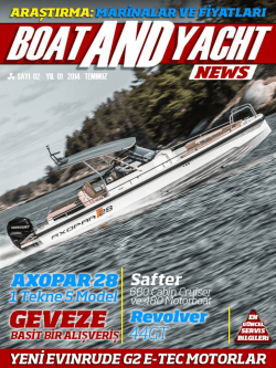 dergiyi oku - Boat and Yacht News
