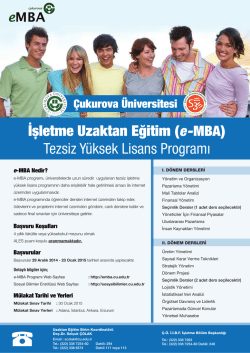 &Ccedil;ukurova &Uuml;niversitesi | Uzaktan Eğitim Sistemi e