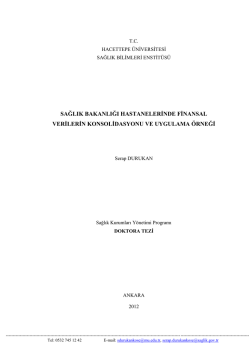 A&ccedil; - T&uuml;rkiye Kamu Hastaneleri Kurumu