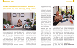 Aralık 2013, Kolejliler Dergisi - Dr. Çiğdem Kudiaki / Klinik Psikolog