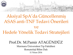 Pamir Atag&uuml;nd&uuml;z - romatolojide son 2 yıl