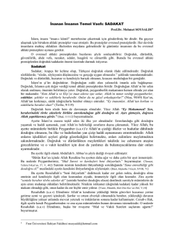 G&uuml;venilir İnsan Olmak