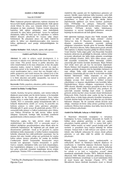 Atat&uuml;rk halk eğitimi - T&uuml;rk Dili B&ouml;l&uuml;m&uuml;