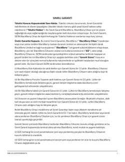 BlackBerry Akıllı Telefonlar