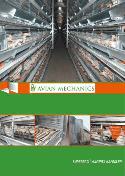 SUPEREGG YUMURTA KAFESLERİ