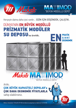 PRİZMATİK MOD&Uuml;LER