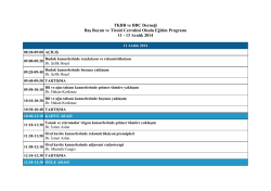 TKBB ve BBC Derneği Baş Boyun ve Tiroid Cerrahisi Okulu Eğitim