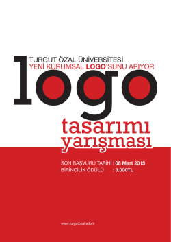 LOGO - Turgut &Ouml;zal &Uuml;niversitesi