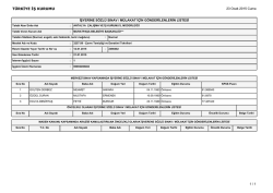 a&ccedil;ıklanmıştır. Nihai listeye ulaşmak i&ccedil;in tıklayınız